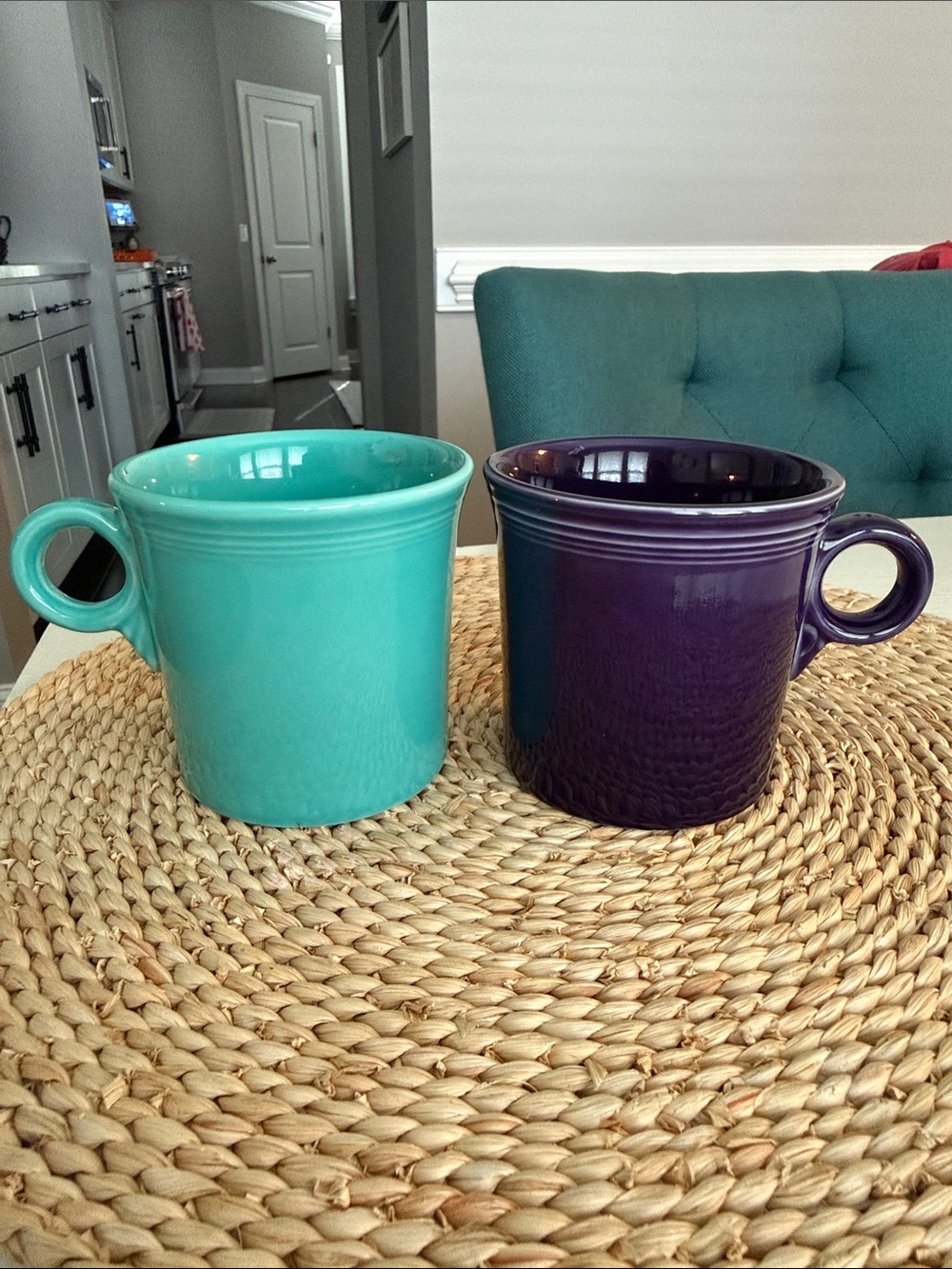 Fiesta classic ring handle mug bundle of two 10.25 ounces fiestaware